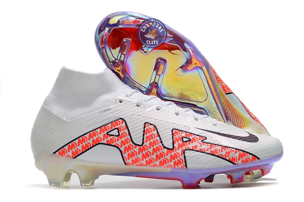 Image of Superfly 9 Elite FG ’Disruption Pack’ Blanc/Rouge/Blanc ÉDITION LIMITÉE